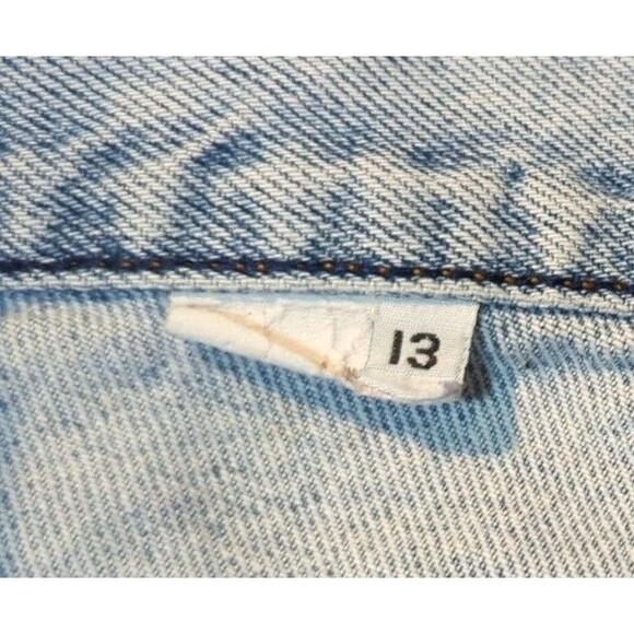 Vintage Levis Jeans Womens 13 Blue Denim Tapered Mom White Label USA 70s 80s EUC - Picture 6 of 10